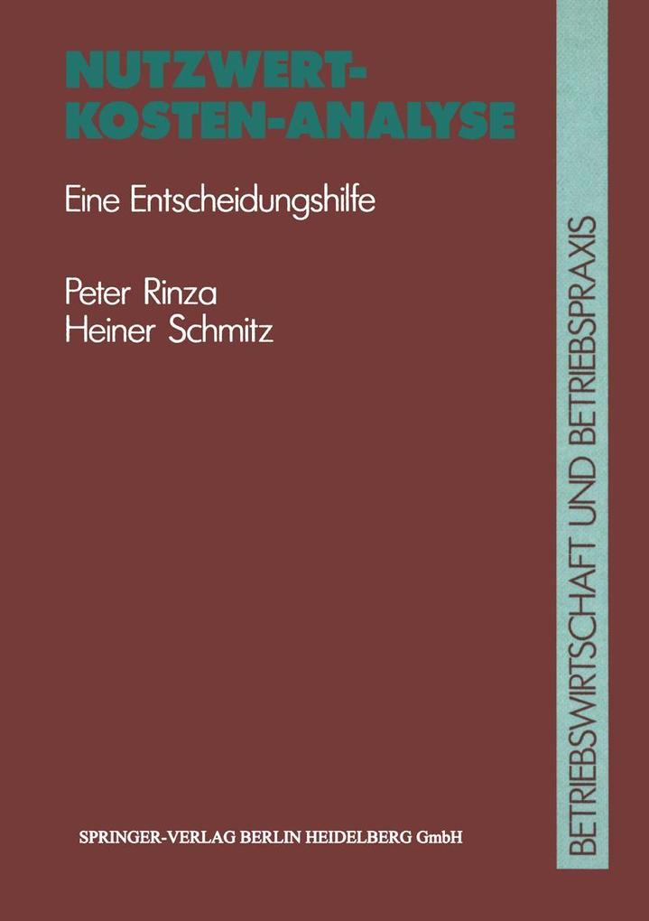 Nutzwert-Kosten-Analyse