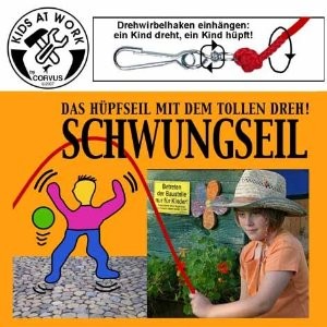 Corvus A750132 - Schwungseil 5m mit Karabiner