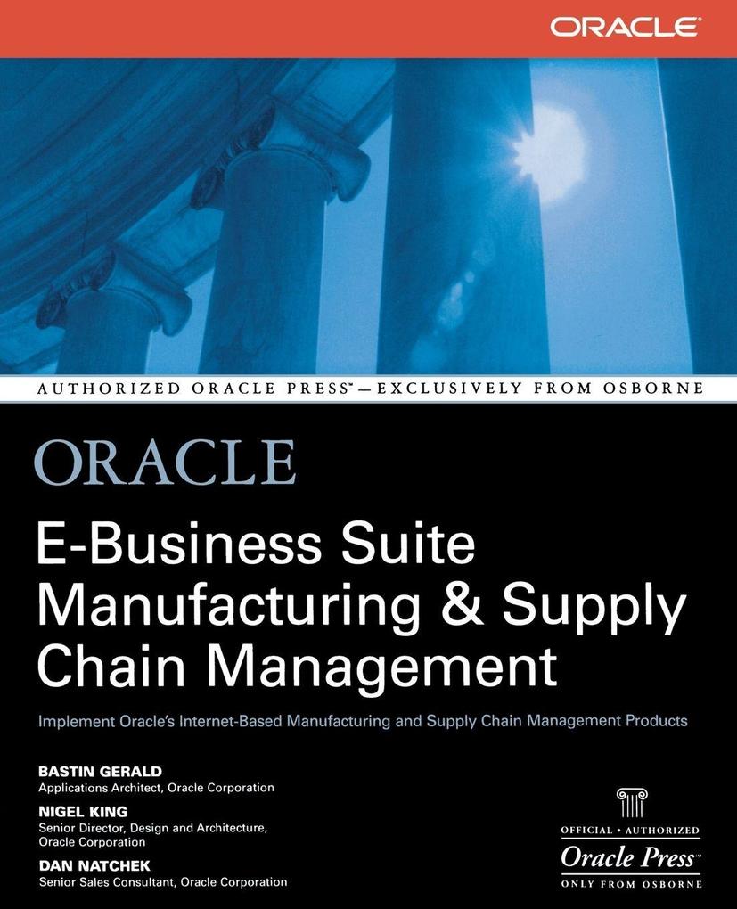 Oracle Manufacturing and Supply Chain Handbook