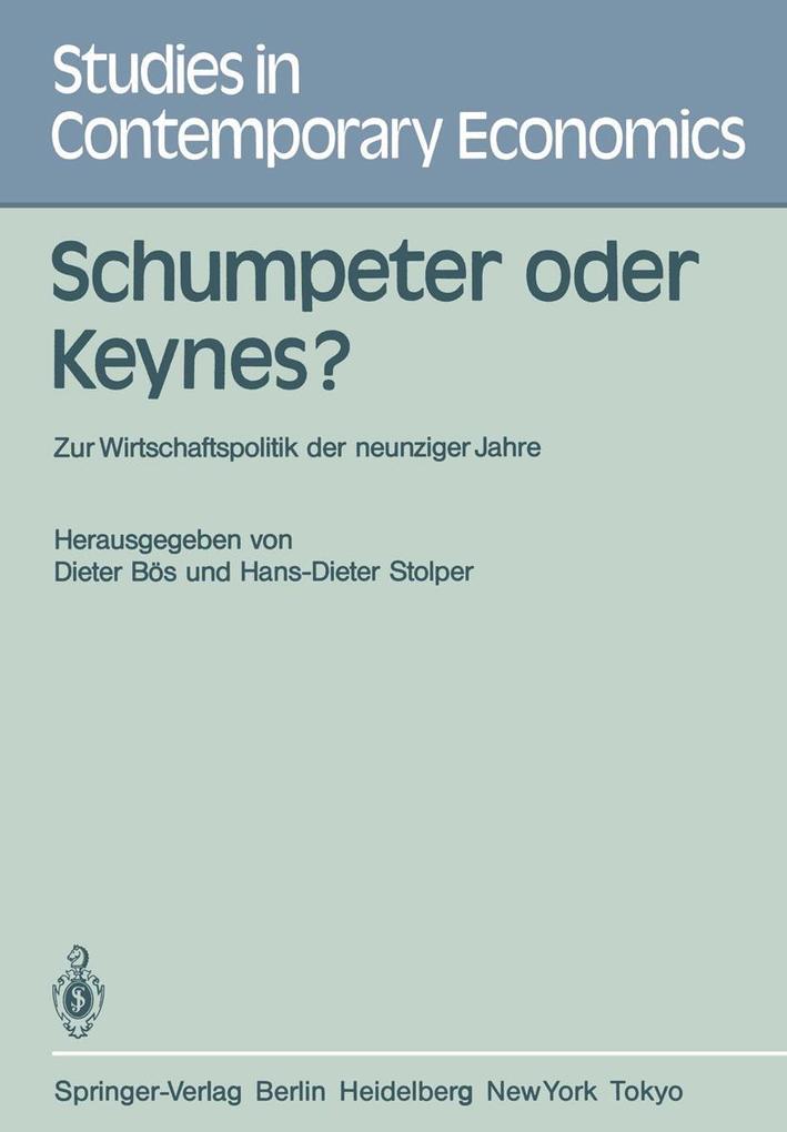 Schumpeter oder Keynes?