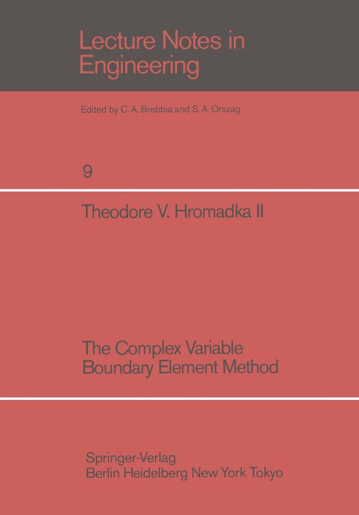 The Complex Variable Boundary Element Method
