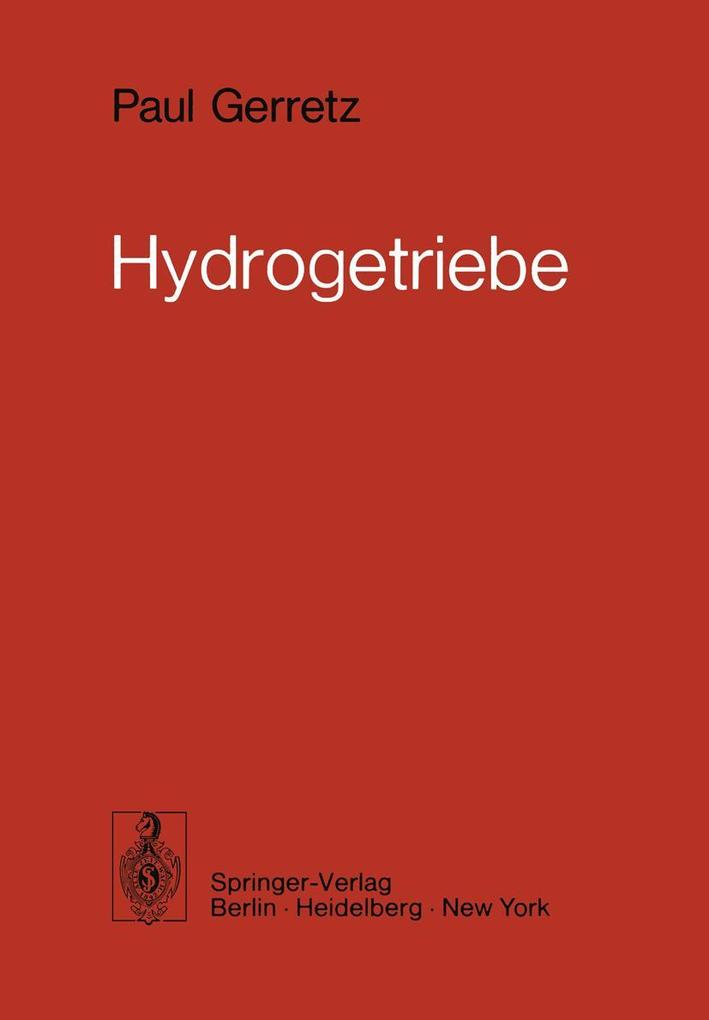 Hydrogetriebe