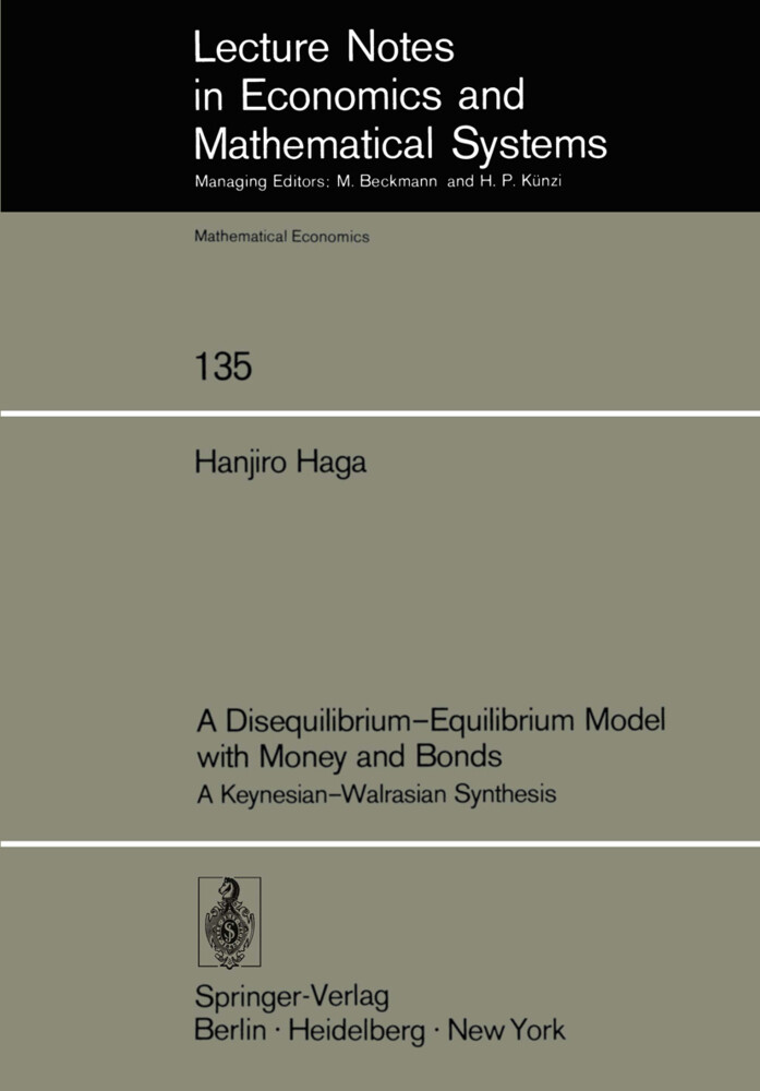 A Disequilibrium-Equilibrium Model with Money and Bonds