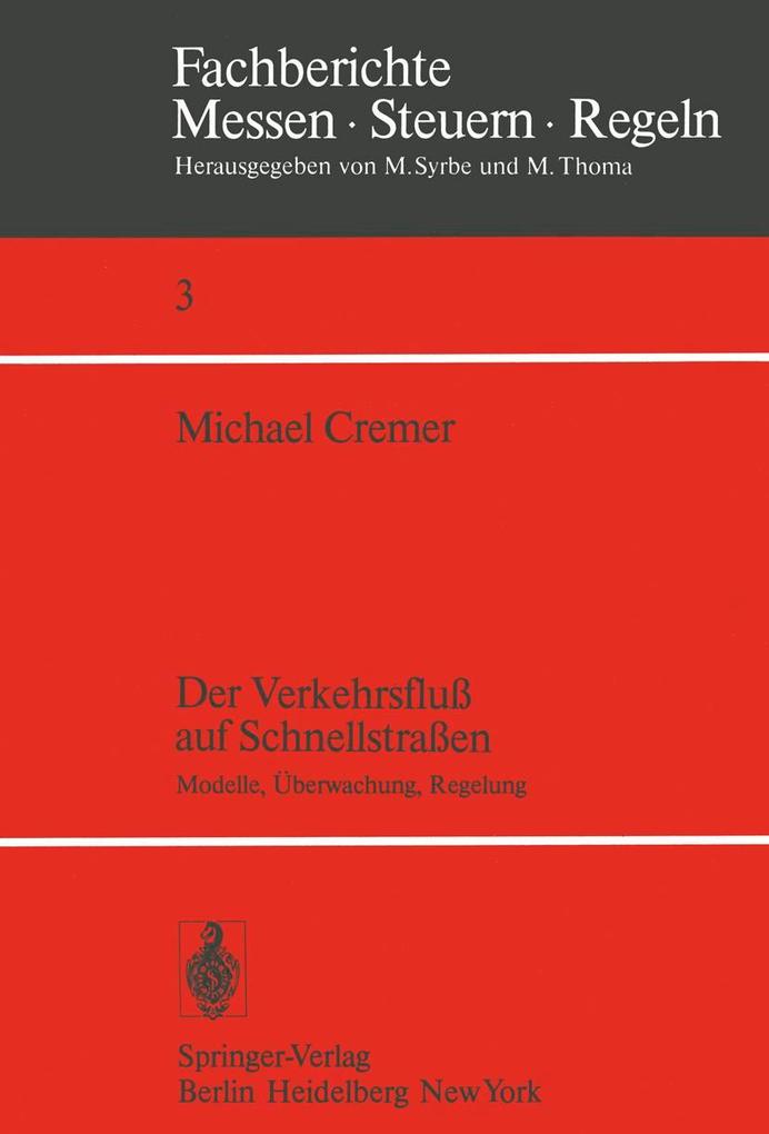 Der Verkehrsfluß auf Schnellstraßen