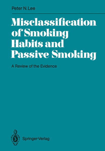 Misclassification of Smoking Habits and Passive Smoking - P. N. Lee