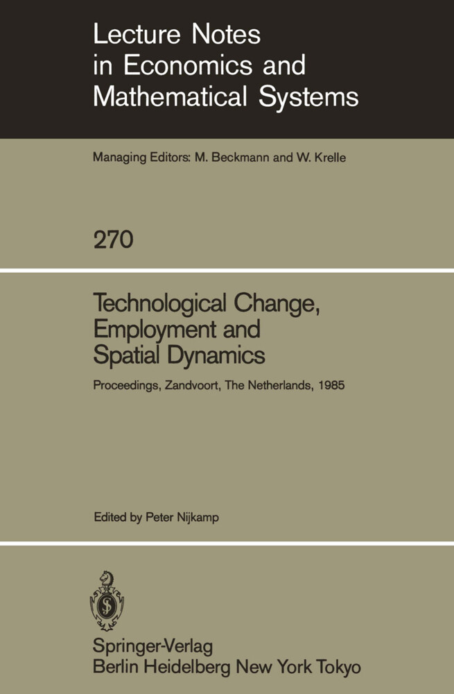 Technological Change Employment and Spatial Dynamics
