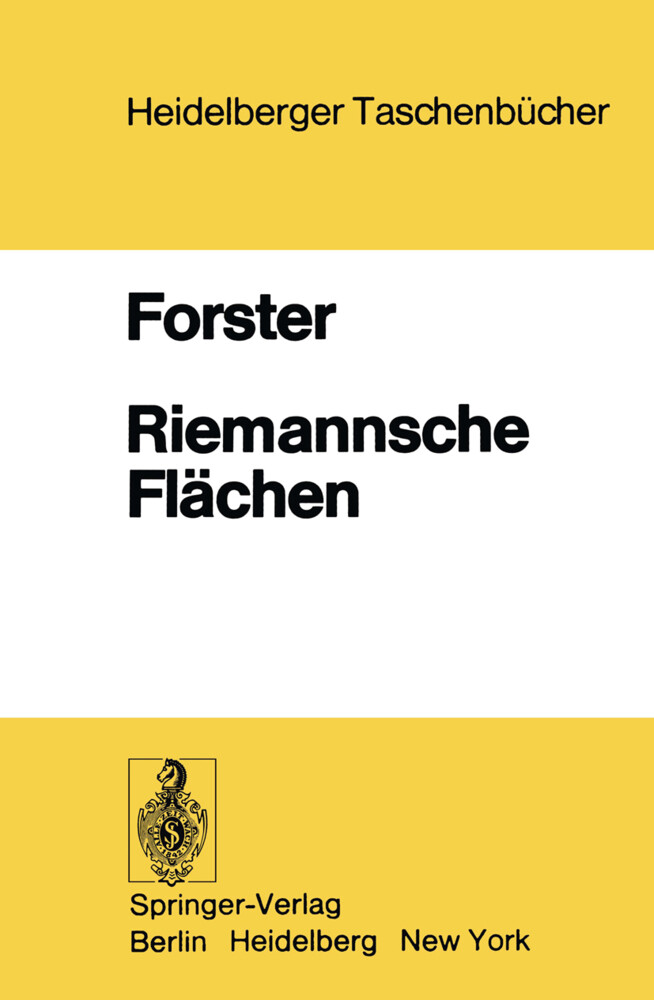 Riemannsche Flächen - O. Forster