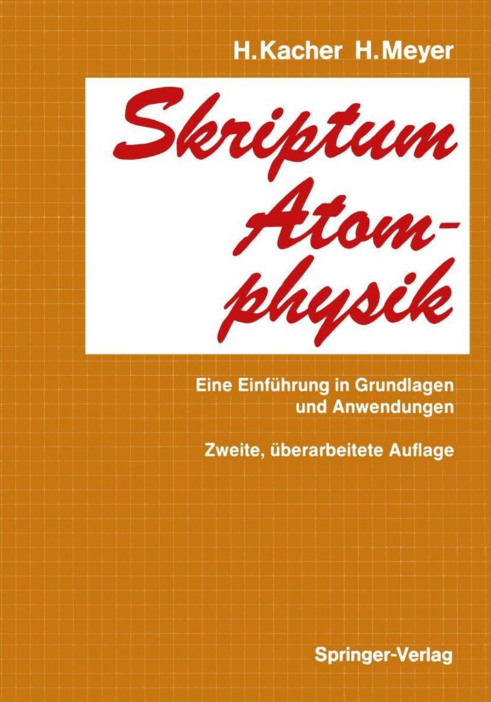 Skriptum Atomphysik