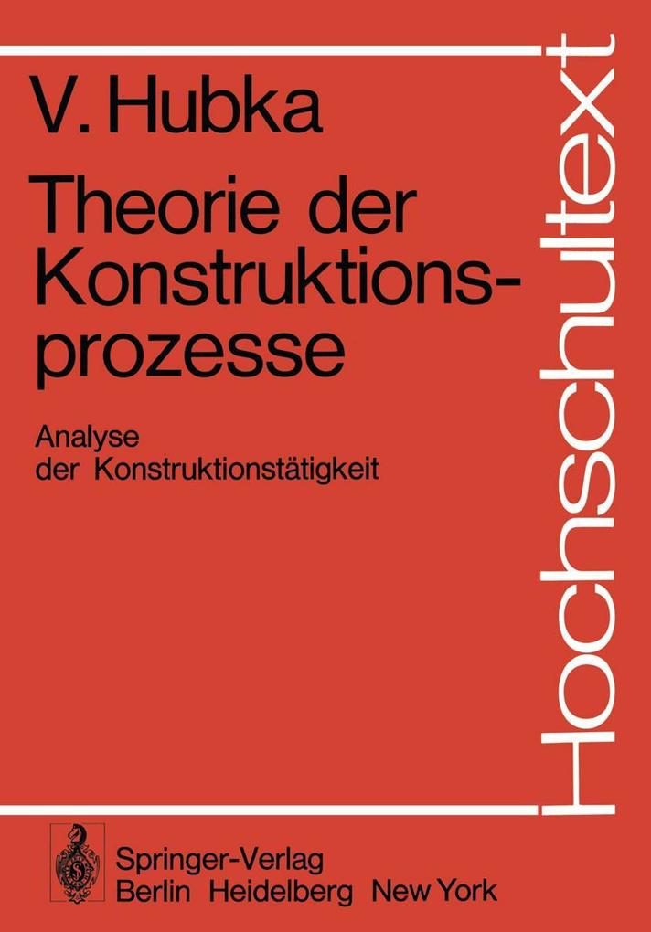 Theorie der Konstruktionsprozesse