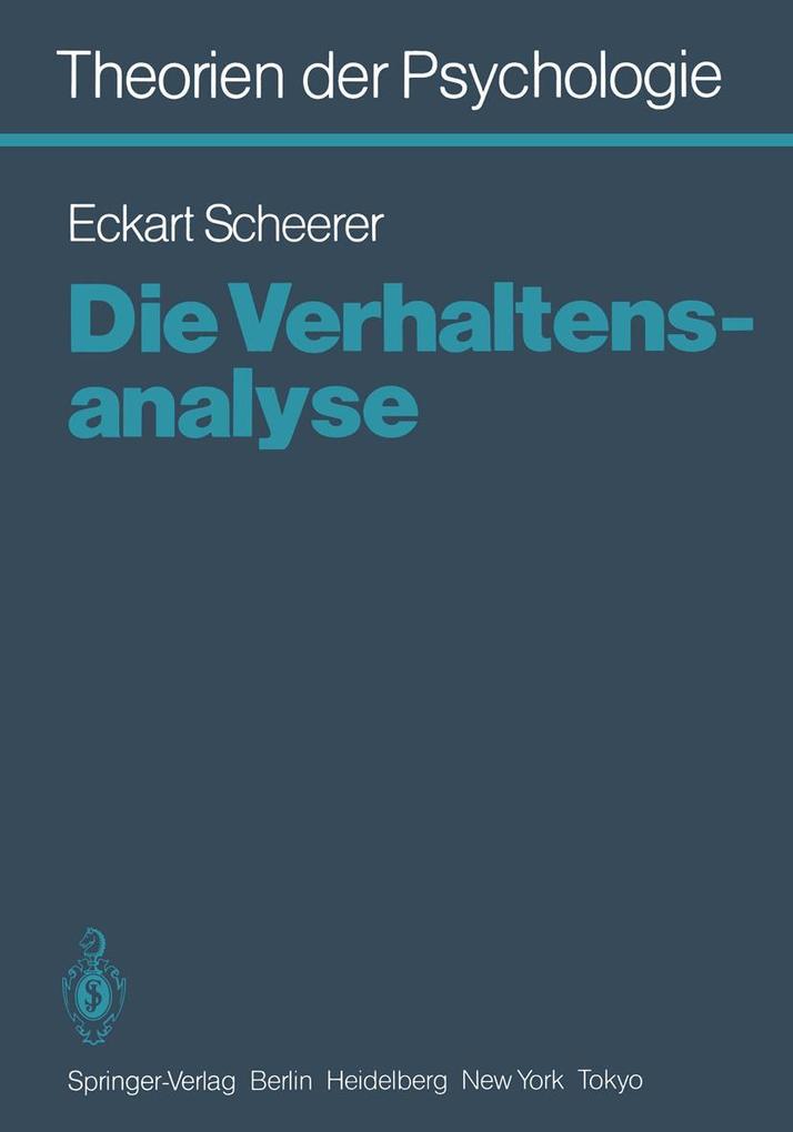 Theorien der Psychologie