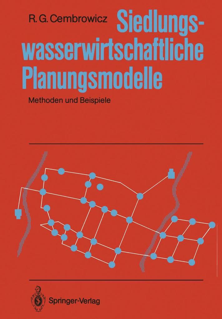 Siedlungswasserwirtschaftliche Planungsmodelle