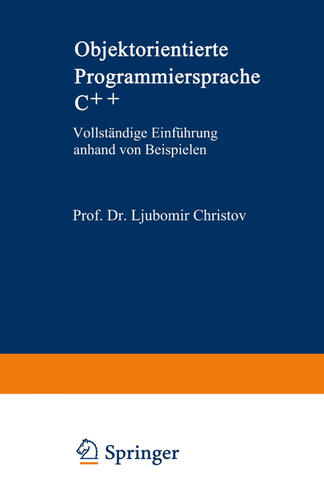 Objektorientierte Programmiersprache C++ - Ljubomir Christov