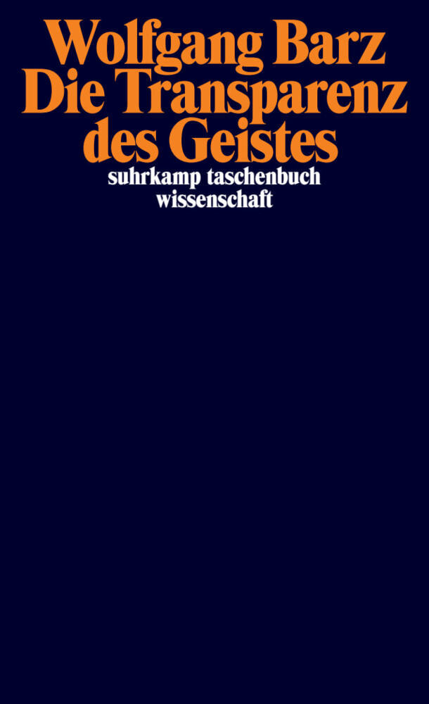 Die Transparenz des Geistes