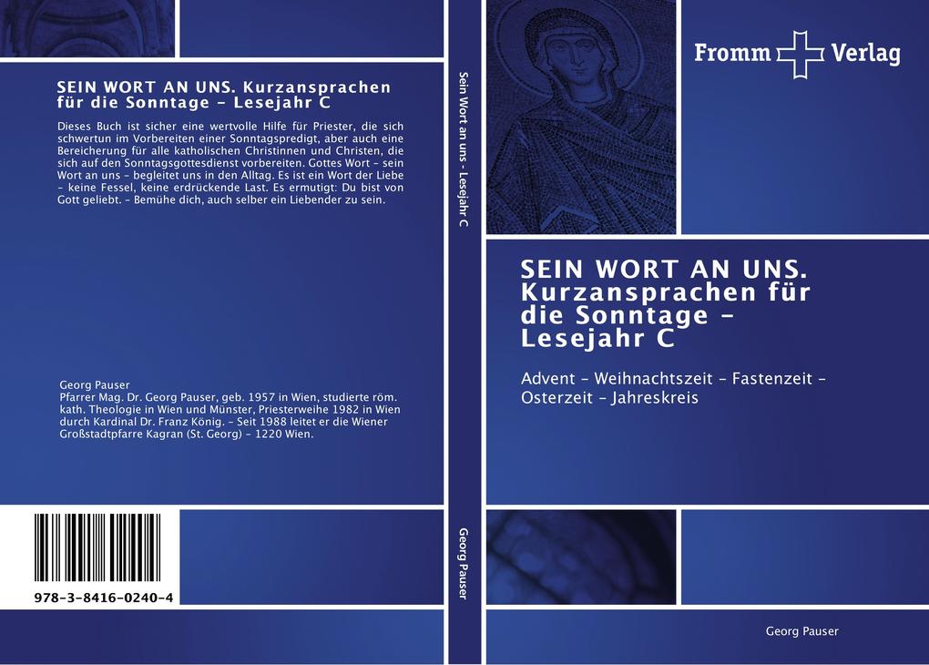 SEIN WORT AN UNS. Kurzansprachen für die Sonntage - Lesejahr C