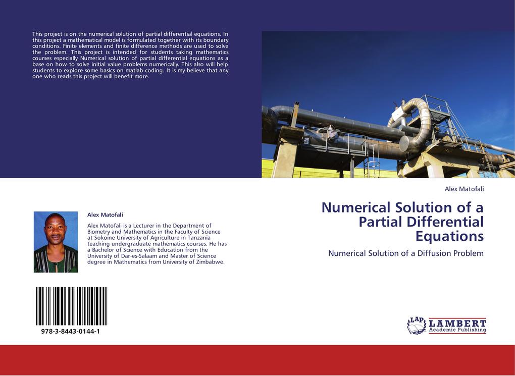 Numerical Solution of a Partial Differential Equations