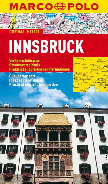 MARCO POLO Cityplan Innsbruck 1:10 000