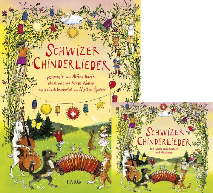 Schwizer Chinderlieder m. Audio-CD