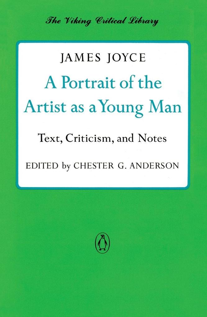 A Portrait of the Artist as a Young Man