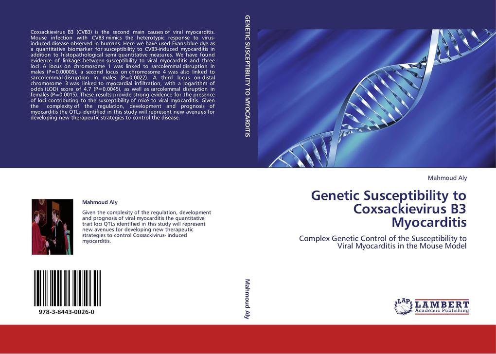 GENETIC SUSCEPTIBILITY TO COXSACKIEVIRUS B3 MYOCARDITIS