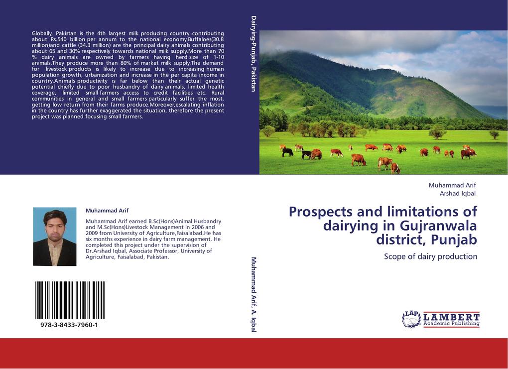 Prospects and limitations of dairying in Gujranwala district Punjab