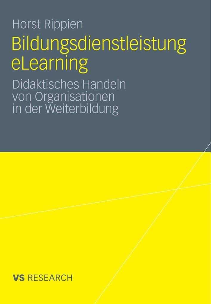 Bildungsdienstleistung eLearning