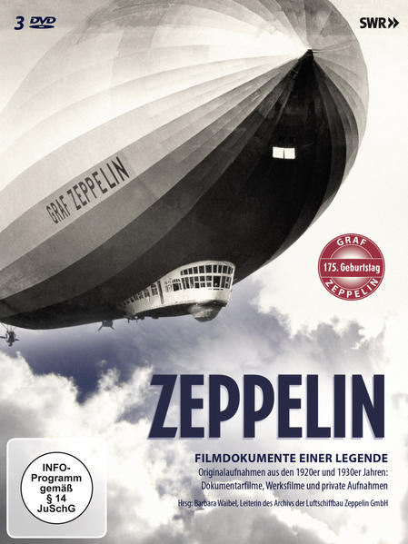 Zeppelin - Filmdokumente einer Legende 3 DVDs