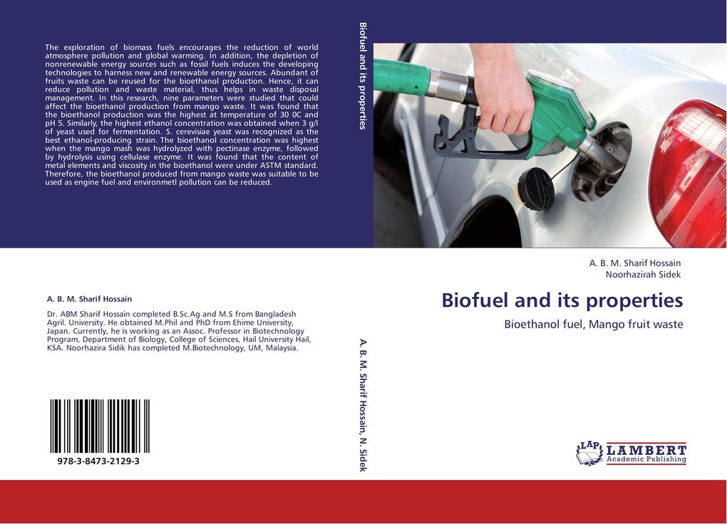 Biofuel and its properties