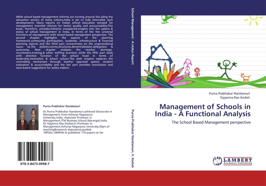 Management of Schools in India - A Functional Analysis