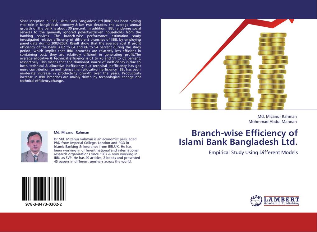 Branch-wise Efficiency of Islami Bank Bangladesh Ltd.