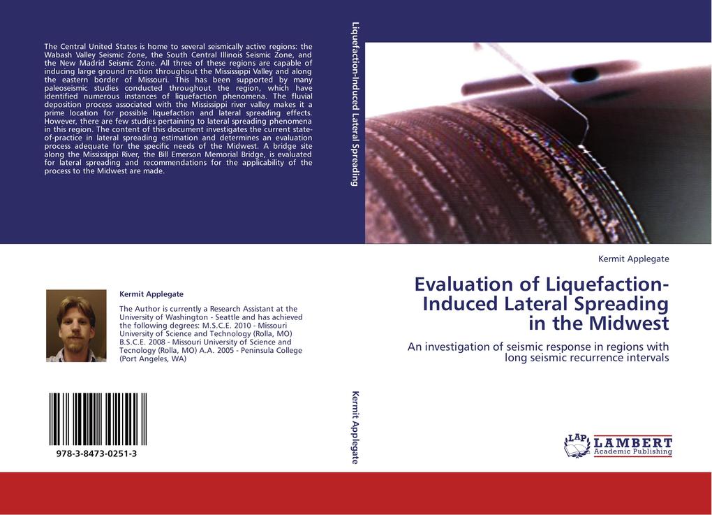 Evaluation of Liquefaction-Induced Lateral Spreading in the Midwest - Kermit Applegate