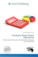 Graduate Real Estate Education