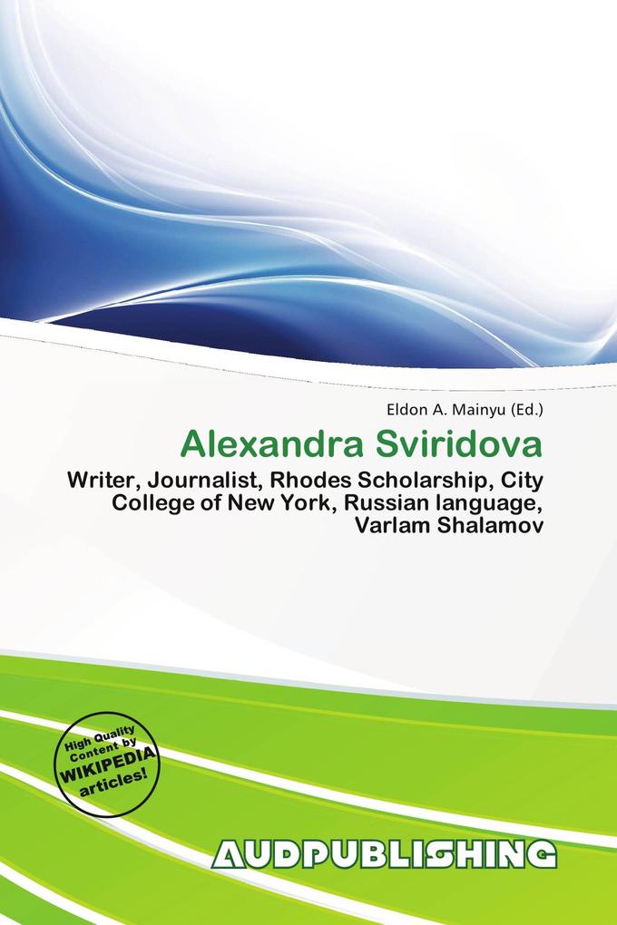 Alexandra Sviridova