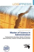 Master of Science in Administration
