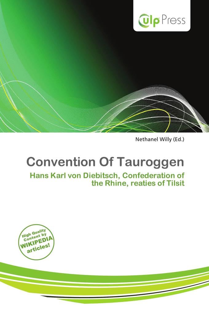 Convention Of Tauroggen