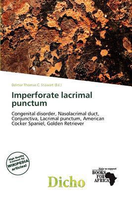 Imperforate lacrimal punctum