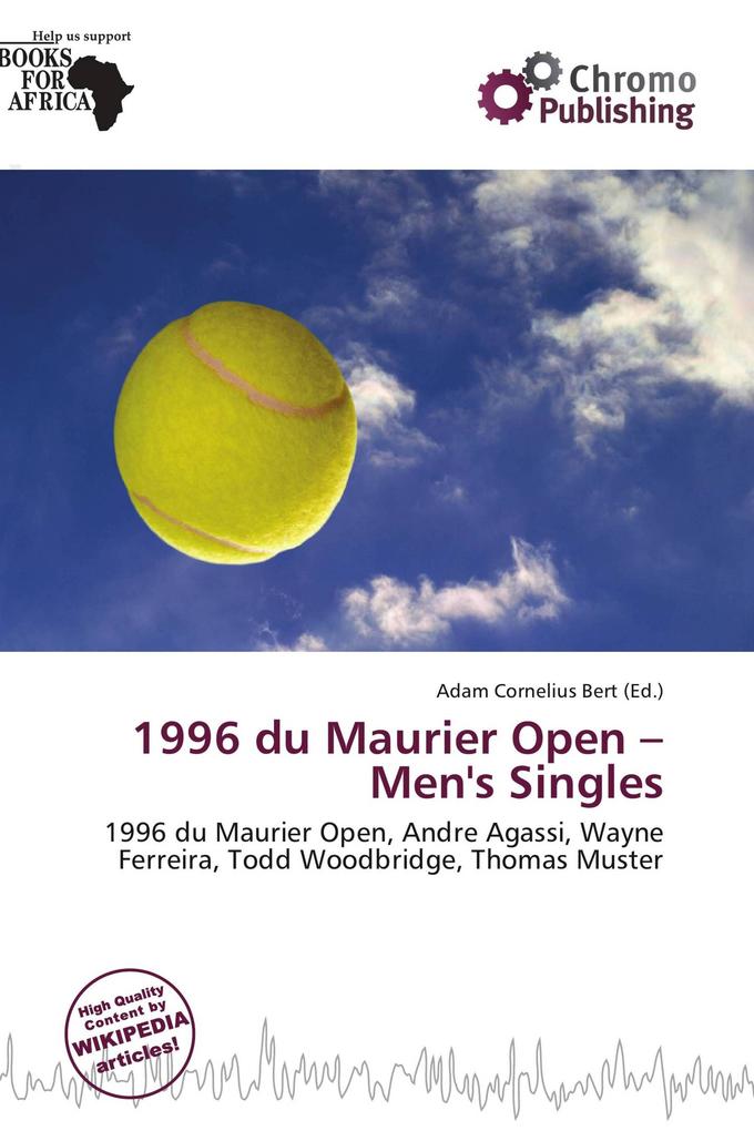 1996 du Maurier Open - Men's Singles