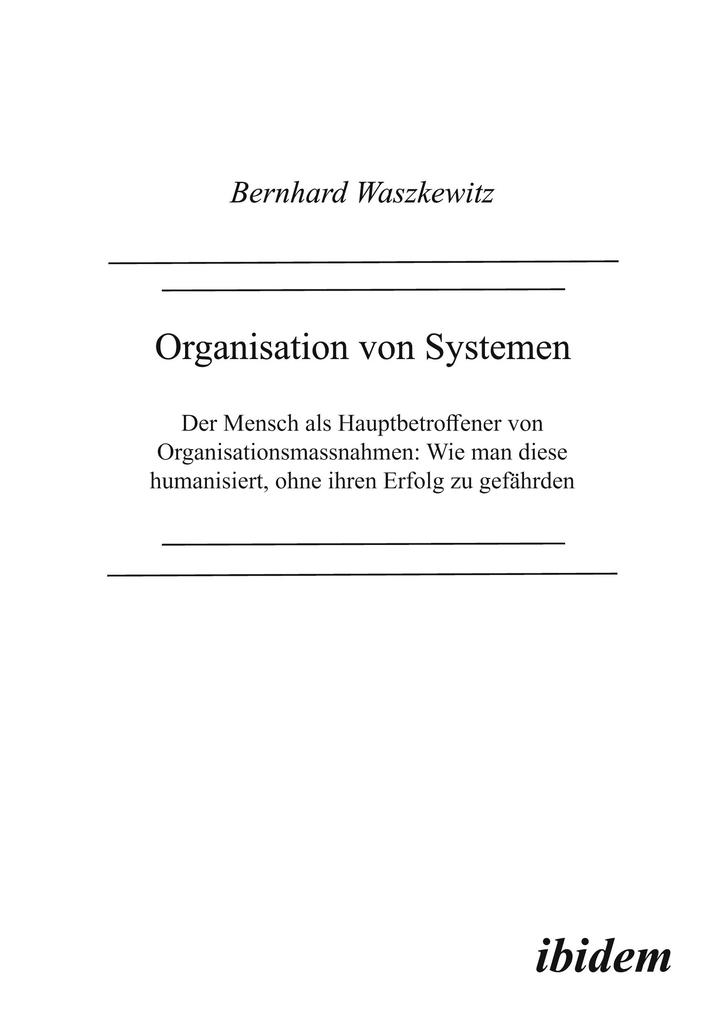 Organisation von Systemen