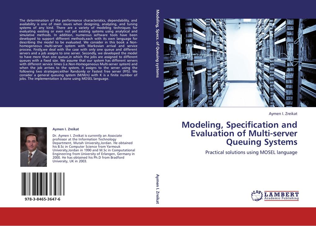Modeling Specification and Evaluation of Multi-server Queuing Systems