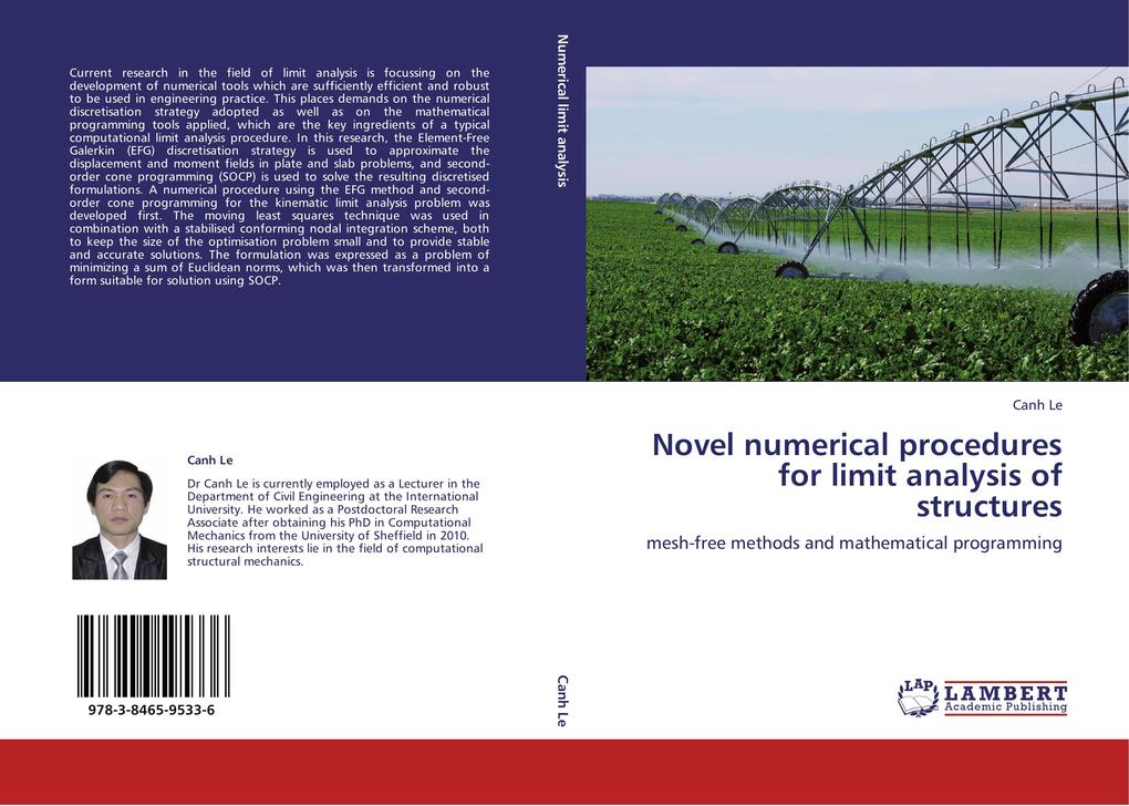 Novel numerical procedures for limit analysis of structures