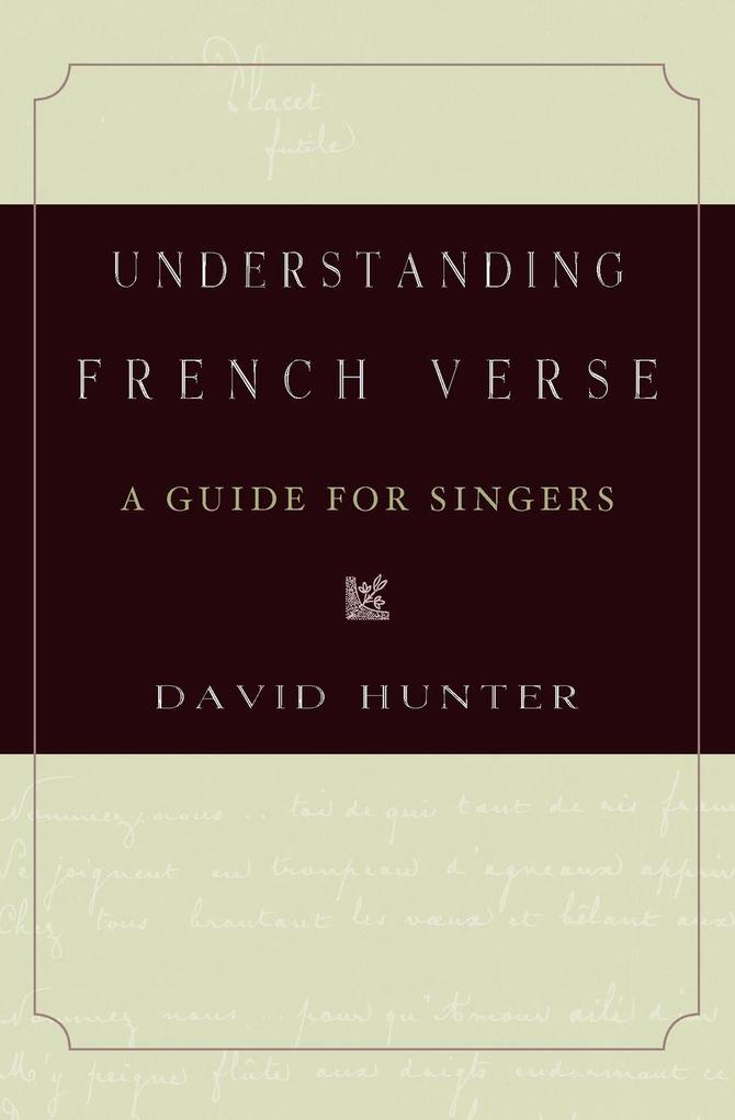Understanding French Verse