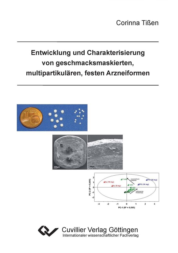 Entwicklung und Charakterisierung von geschmacksmaskierten multipartikulären festen Arzneiformen