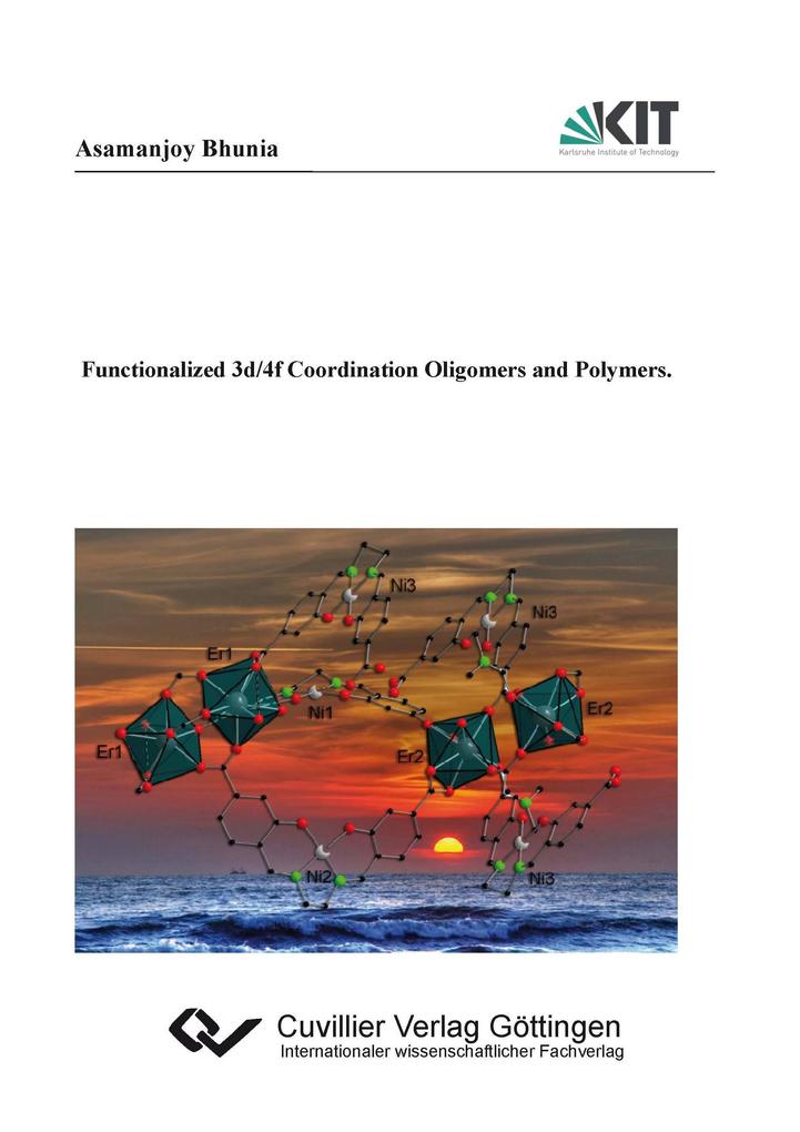 Functionalized 3d/4f Coordination Oligomers
