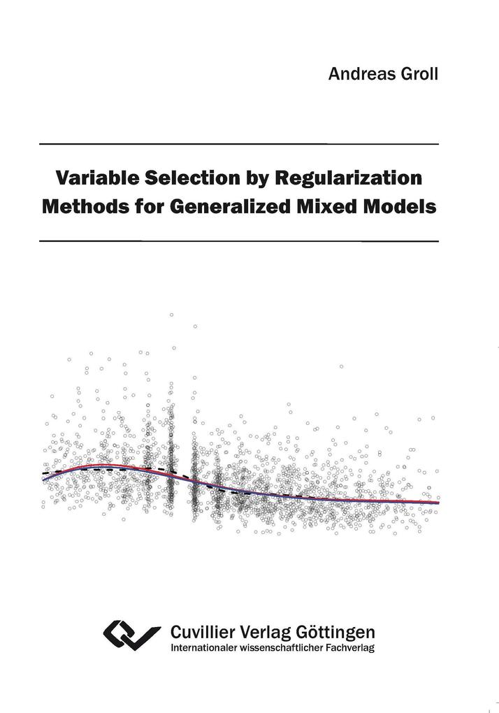 Variable Selection by Regularization Methods for Generalized Mixed Models