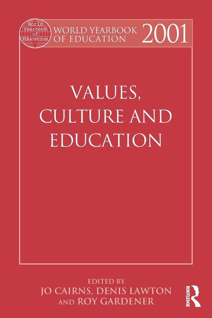 World Yearbook of Education 2001