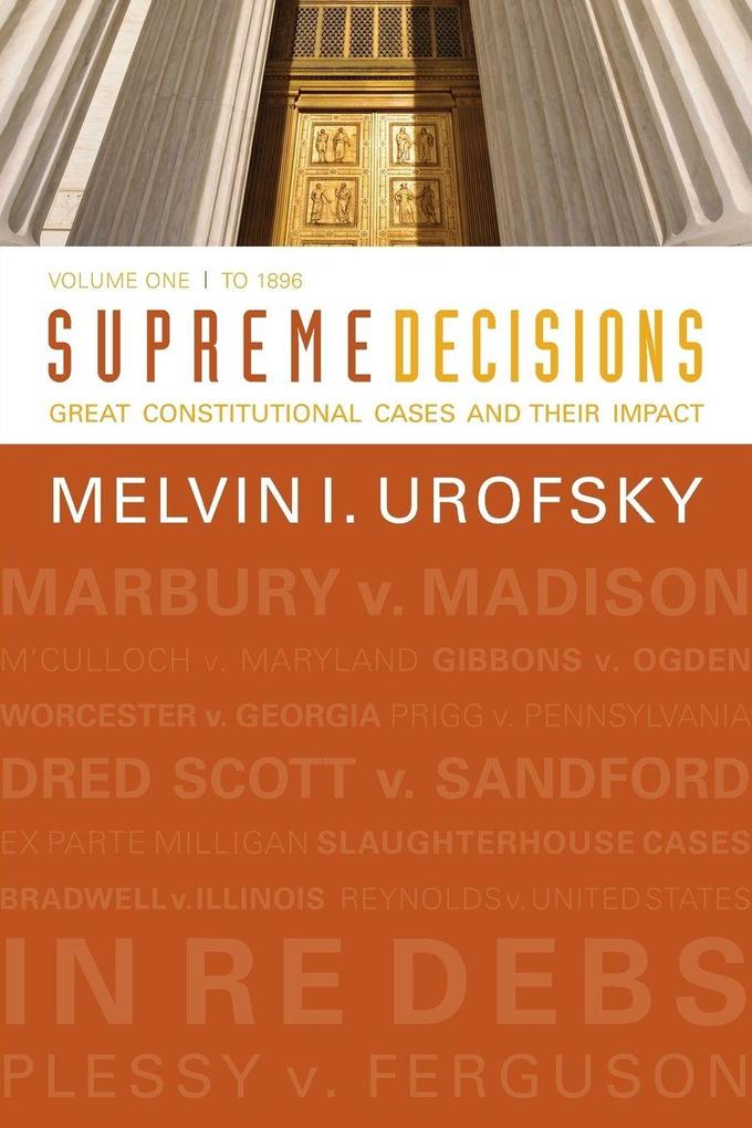 Supreme Decisions Volume 1