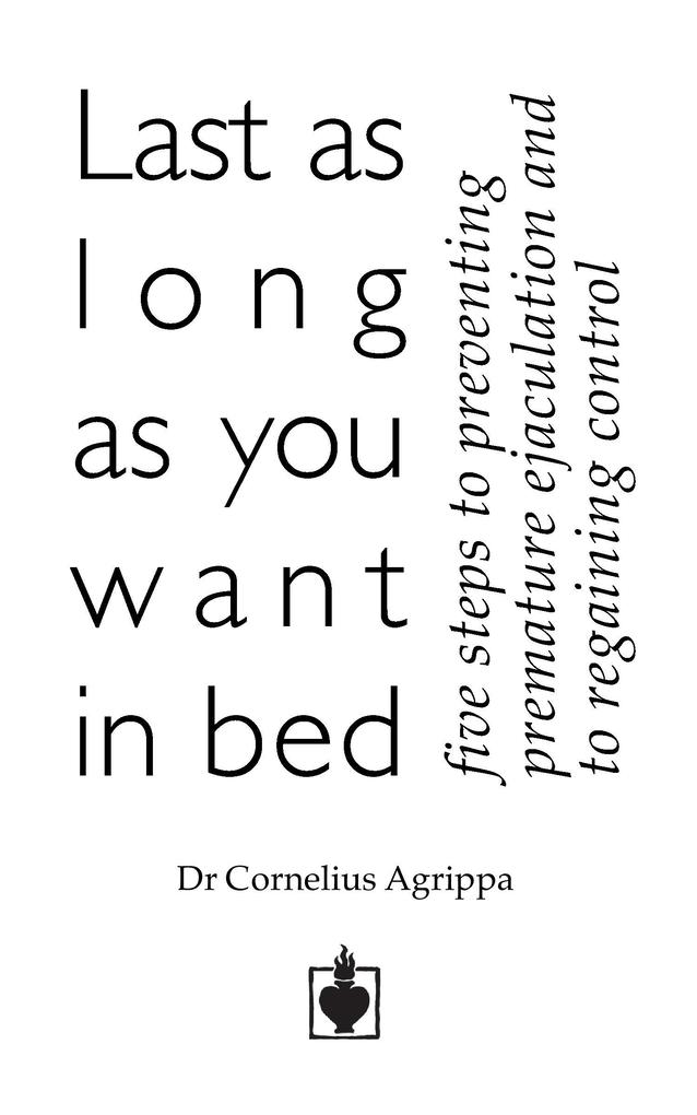 Last as Long as You Want in Bed