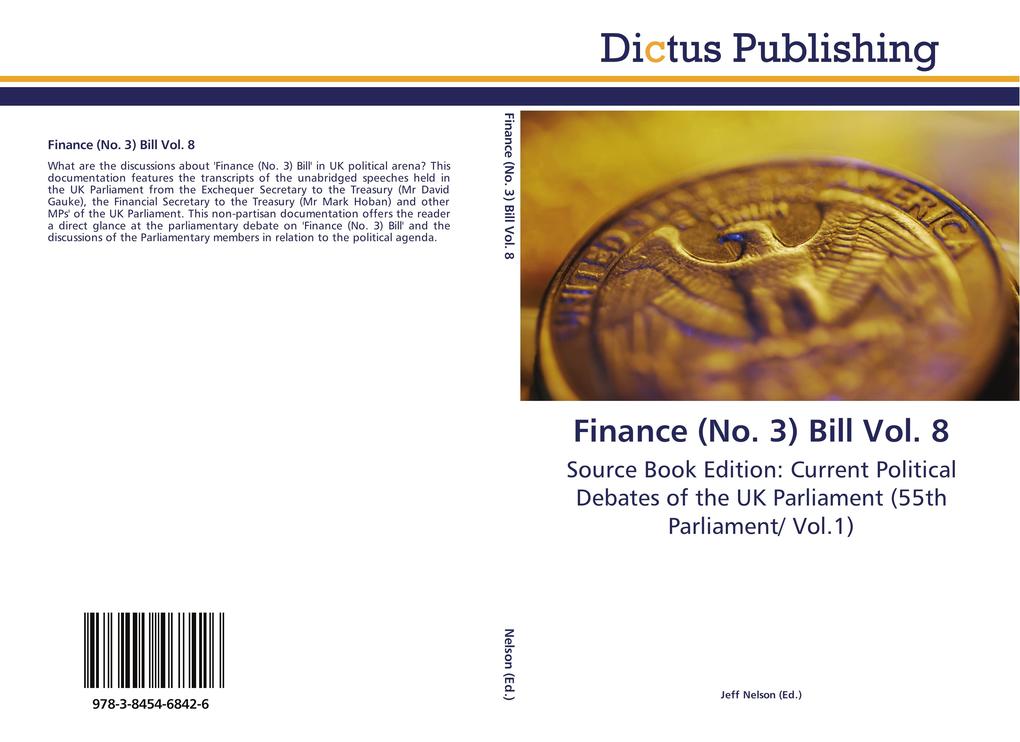 Finance (No. 3) Bill Vol. 8