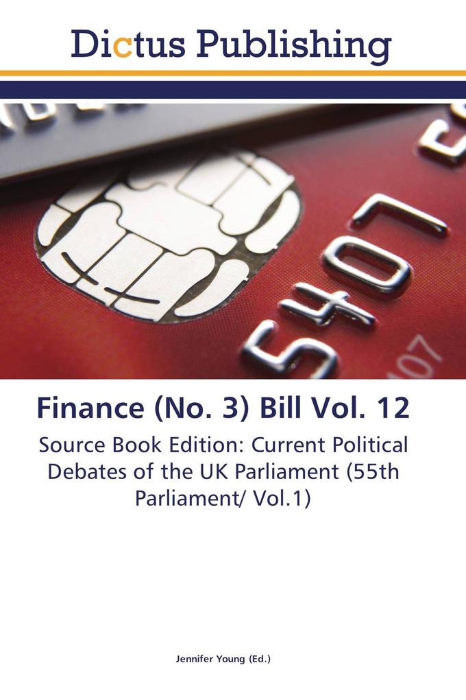 Finance (No. 3) Bill Vol. 12