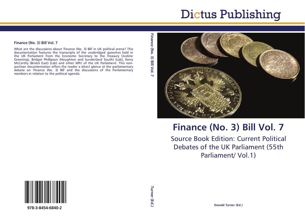 Finance (No. 3) Bill Vol. 7
