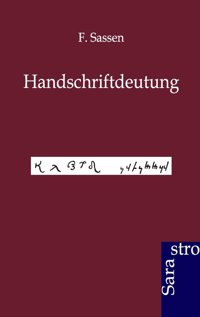 Handschriftdeutung